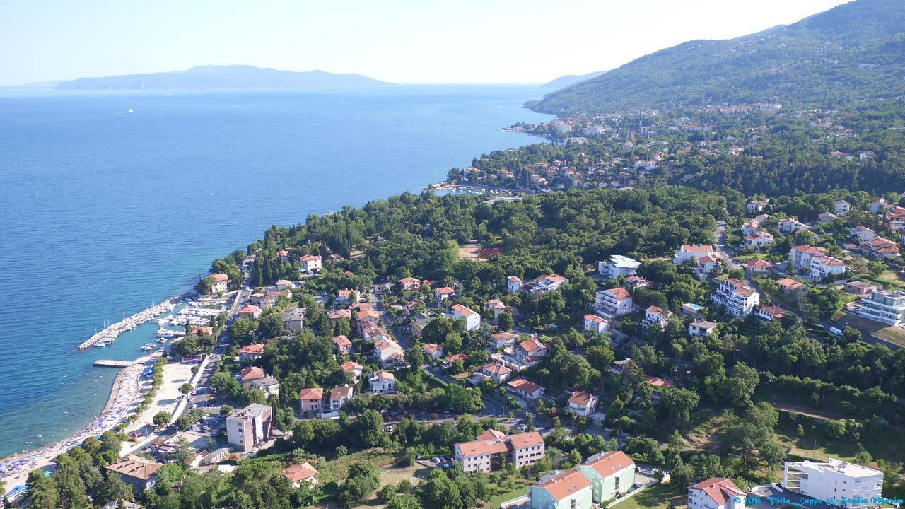 Villa Luppo Ičići Esterno foto
