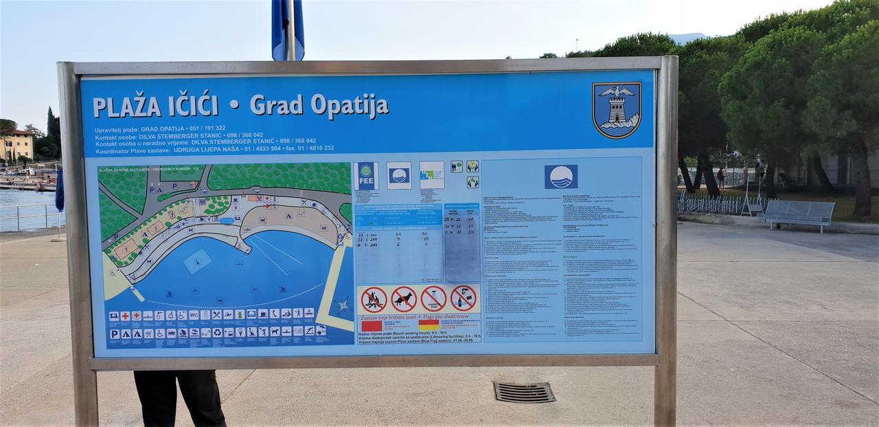 Villa Luppo Ičići Esterno foto